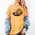 Timid Turtle Cute Introvert Misanthropic Antisocial Women's Comfort Colors T-Shirt Mustard