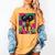 History Month Educated Black Women Girls Reading Book Women's Comfort Colors T-Shirt Mustard