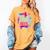 Totally 80's Colorful Retro 1980s Style Nostalgia Vibe Women's Comfort Colors T-Shirt Mustard