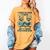 I Tried To Form Gang But It Turned Into A Book Club Raccoon Women's Comfort Colors T-Shirt Mustard