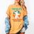Trust Me I'Ve Got A Human Services Degree College Graduation Women's Comfort Colors T-Shirt Mustard