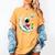 UFO Alien Astronaut Reading Book In Space Women's Comfort Colors T-Shirt Mustard