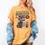Unapologetically Anti Social Book Club Women's Comfort Colors T-Shirt Mustard