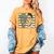 Never Underestimate Girl Read Book Reading Librarian Women Women's Comfort Colors T-Shirt Mustard