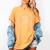 Never Underestimate The Power Of A Girl With A Book Women's Comfort Colors T-Shirt Mustard
