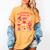 Valentines Reading Book Lover All Booked For Valentine's Day Women's Comfort Colors T-Shirt Mustard