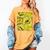 Varsity-Gold Yellow Comic Book University Varsity-Gold Women's Comfort Colors T-Shirt Mustard