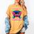 Video Gamer Graduate Graduation Grad Gaming Women's Comfort Colors T-Shirt Mustard