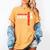 Volleyball Senior Night Volleyball Senior 2025 Graduation 5 Women's Comfort Colors T-Shirt Mustard