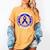 I Wear Blue In Memory Of My Aunt Colon Cancer Awareness Women's Comfort Colors T-Shirt Mustard I Wear Blue In Memory Of My Aunt Colon Cancer Awareness Women's Comfort Colors T-Shirt Mustard