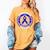 I Wear Blue In Memory Of My Dad Colon Cancer Awareness Women's Comfort Colors T-Shirt Mustard I Wear Blue In Memory Of My Dad Colon Cancer Awareness Women's Comfort Colors T-Shirt Mustard