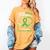 I Wear Green In Memory Of My Grandma Bile Duct Cancer Aware Women's Comfort Colors T-Shirt Mustard I Wear Green In Memory Of My Grandma Bile Duct Cancer Aware Women's Comfort Colors T-Shirt Mustard