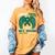 I Wear Green In Memory Of My Mom Liver Cancer Awareness Day Women's Comfort Colors T-Shirt Mustard