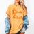 I Wear Orange In Memory Of My Sister Leukemia Awareness Women's Comfort Colors T-Shirt Mustard