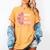 I Wear Pink In Memory Of My Aunt Breast Cancer Pink Ribbon Women's Comfort Colors T-Shirt Mustard