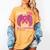 I Wear Pink In Memory Of My Friend Breast Cancer Awareness D Women's Comfort Colors T-Shirt Mustard I Wear Pink In Memory Of My Friend Breast Cancer Awareness D Women's Comfort Colors T-Shirt Mustard