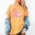 I Wear Pink In Memory Of My Friend Breast Cancer Awareness Women's Comfort Colors T-Shirt Mustard