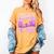 I Wear Purple In Memory Of My Dad Alzheimer's Awareness Day Women's Comfort Colors T-Shirt Mustard I Wear Purple In Memory Of My Dad Alzheimer's Awareness Day Women's Comfort Colors T-Shirt Mustard