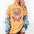 I Wear Purple In Memory Of My Dad Alzheimers Awareness Heart Women's Comfort Colors T-Shirt Mustard I Wear Purple In Memory Of My Dad Alzheimers Awareness Heart Women's Comfort Colors T-Shirt Mustard