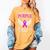 I Wear Purple In Memory Of My Dad Pancreatic Cancer Women's Comfort Colors T-Shirt Mustard I Wear Purple In Memory Of My Dad Pancreatic Cancer Women's Comfort Colors T-Shirt Mustard