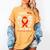I Wear Red In Memory Of My Dad Heart Disease Awareness Month Women's Comfort Colors T-Shirt Mustard I Wear Red In Memory Of My Dad Heart Disease Awareness Month Women's Comfort Colors T-Shirt Mustard