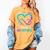 I Wear Teal & Purple In Memory Of My Nephew Women's Comfort Colors T-Shirt Mustard I Wear Teal & Purple In Memory Of My Nephew Women's Comfort Colors T-Shirt Mustard