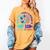 I Wear Teal Purple In Memory Of My Son Suicide Awareness Women's Comfort Colors T-Shirt Mustard I Wear Teal Purple In Memory Of My Son Suicide Awareness Women's Comfort Colors T-Shirt Mustard