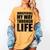 Whispering My Way Through Life Sayings For Introverts Women's Comfort Colors T-Shirt Mustard Whispering My Way Through Life Sayings For Introverts Women's Comfort Colors T-Shirt Mustard