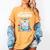 Wild About Reading Book Lover Hippo Women's Comfort Colors T-Shirt Mustard Wild About Reading Book Lover Hippo Women's Comfort Colors T-Shirt Mustard