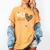 Wild About Reading Teacher Books Reader Lovers Leopard Zebra Women's Comfort Colors T-Shirt Mustard