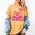 Wings Breast Cancer Shirt I Wear Pink In Memory Of My Mama Women's Comfort Colors T-Shirt Mustard