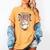 Women's Dungeon Crawler Carl Airbrushed Princess Donut Series Book Women's Comfort Colors T-Shirt Mustard