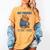 Women's Grouchy Capybara Not Friendly Do Not Touch Introvert Women's Comfort Colors T-Shirt Mustard
