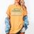 Women's Social Battery 3 Introvert Sarcasm Women's Comfort Colors T-Shirt Mustard