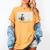 Work Is For Suckers I’m Goin’ Fishin’ Twain Sawyer Book Day Women's Comfort Colors T-Shirt Mustard