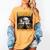 World Introvert Day Quiet Strength Inner Calm Women's Comfort Colors T-Shirt Mustard