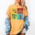 Wrestling Comic Book Wrestler Mexican Lucha Libre Mask Women's Comfort Colors T-Shirt Mustard Wrestling Comic Book Wrestler Mexican Lucha Libre Mask Women's Comfort Colors T-Shirt Mustard