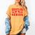 Wrestling Senior Night Wrestling Senior 2025 Graduation 7 Women's Comfort Colors T-Shirt Mustard