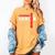 Wrestling Senior Night Wrestling Senior 2026 Graduation 13 Women's Comfort Colors T-Shirt Mustard