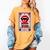 Yes Sir The Good-Girl The Good-Girl Tarot Card Smut Book Women's Comfort Colors T-Shirt Mustard
