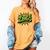 ZING Comic Book Retro Artwork – Cartoon Collector Women's Comfort Colors T-Shirt Mustard