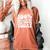 100 Not Leaving The House Today Introverts Women's Comfort Colors T-Shirt Yam