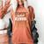 2026 Football Senior Auntie Graduation Matching Family Women's Comfort Colors T-Shirt Yam