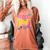 80's Girl Roller Skates Skating Eighties 1980s Nostalgia Women's Comfort Colors T-Shirt Yam