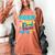 Born In The 80's But 90's Made Me Nostalgia Cassette Tape Women's Comfort Colors T-Shirt Yam