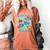 Cartoon Sarcasm Anti-Social Nihilism Introvert Fish Women's Comfort Colors T-Shirt Yam