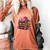 Chapter 67 Floral Book Stack Women's Comfort Colors T-Shirt Yam