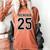 Class Of 2025 High School Senior 25 On Back Graduation Women's Comfort Colors T-Shirt Yam