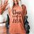 Class Of 2030 Graduation Kindergarten Seniors Women's Comfort Colors T-Shirt Yam
