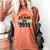 Class Of 2035 Senior Graduate Retro Graduation Women's Comfort Colors T-Shirt Yam